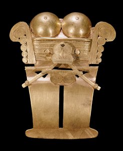 擬人化胸部、ダリエンスタイル（ゴールド）（240930も参照） 作： Pre Columbian Pre Columbian